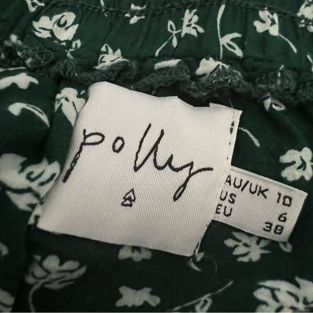 Princess Polly Green Delungra Short Mini Skirt Size 6 - Picture 8 of 8
